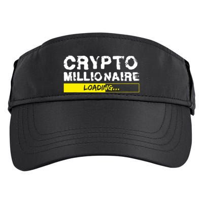 Crypto Millionaire Loading Adult Drive Performance Visor