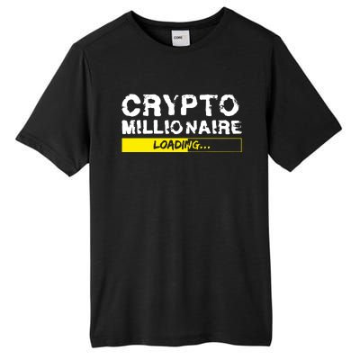 Crypto Millionaire Loading Tall Fusion ChromaSoft Performance T-Shirt