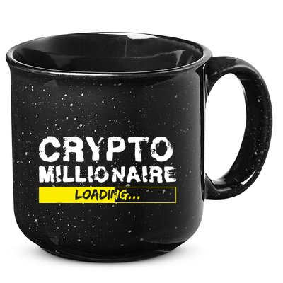 Crypto Millionaire Loading 15oz Campfire Ceramic Mug
