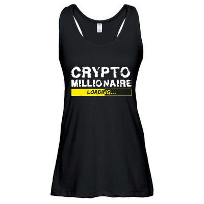 Crypto Millionaire Loading Ladies Essential Flowy Tank