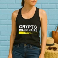 Crypto Millionaire Loading Womens Tank Top