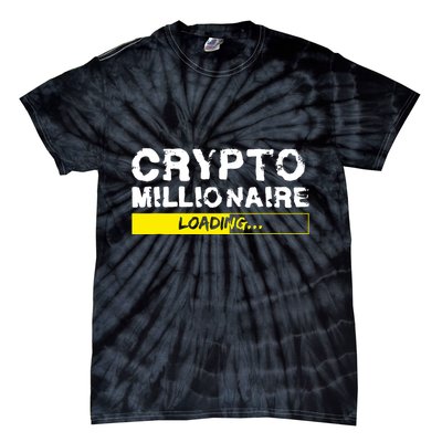 Crypto Millionaire Loading Tie-Dye T-Shirt