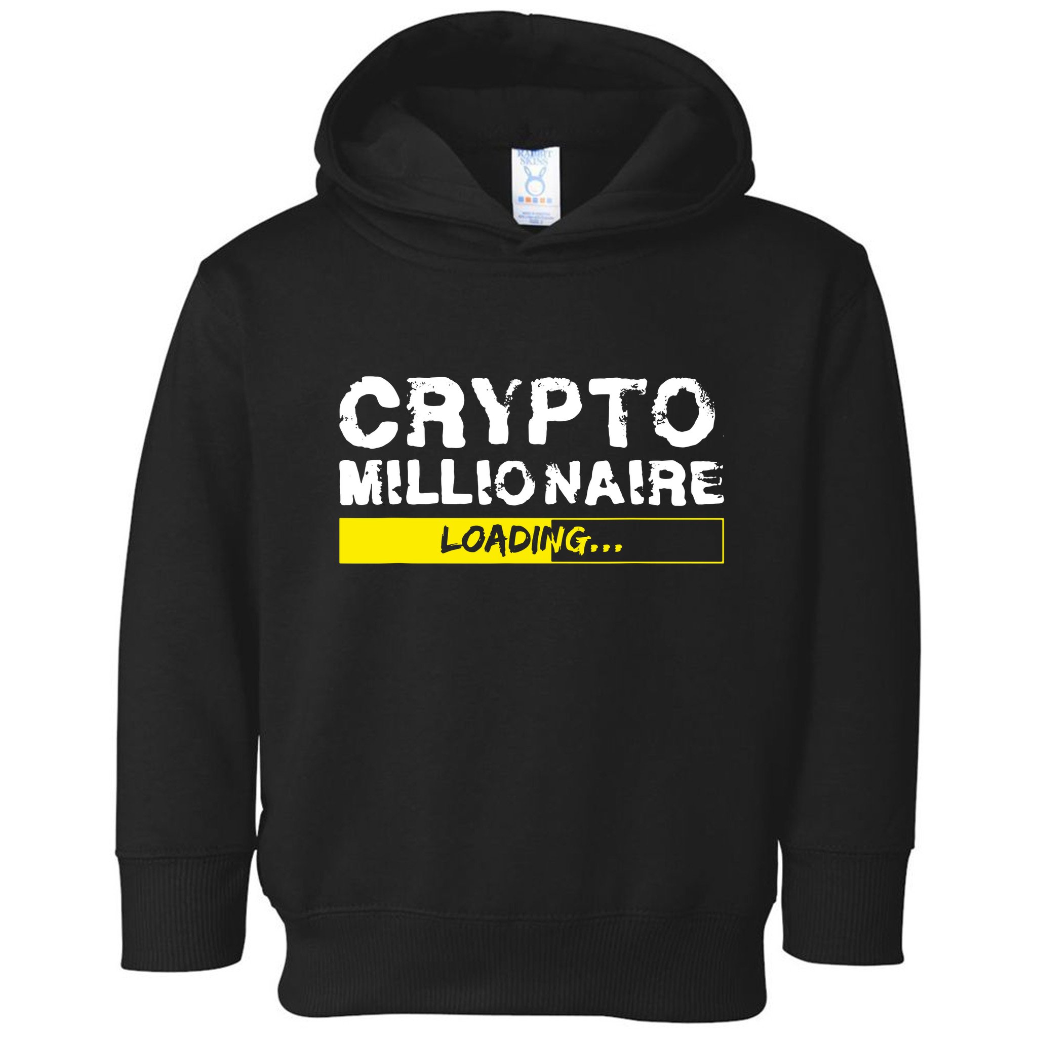 Crypto Millionaire Loading Toddler Hoodie
