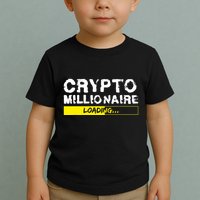 Crypto Millionaire Loading Toddler T-Shirt
