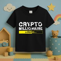 Crypto Millionaire Loading Toddler T-Shirt