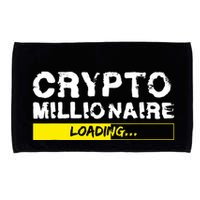 Crypto Millionaire Loading Microfiber Hand Towel