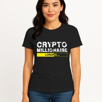 Crypto Millionaire Loading Womens T-Shirt