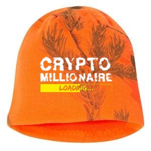 Crypto Millionaire Loading Kati - Camo Knit Beanie