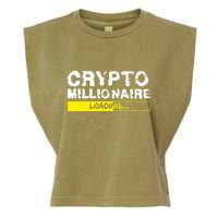 Crypto Millionaire Loading Garment-Dyed Women's Muscle Tee