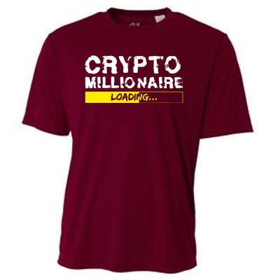 Crypto Millionaire Loading Cooling Performance Crew T-Shirt