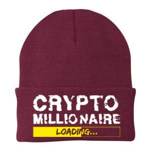 Crypto Millionaire Loading Knit Cap Winter Beanie