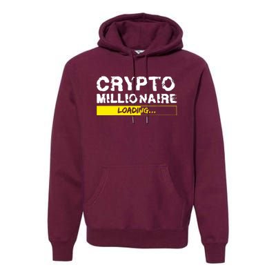 Crypto Millionaire Loading Premium Hoodie