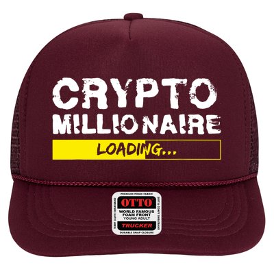 Crypto Millionaire Loading Trucker Hat