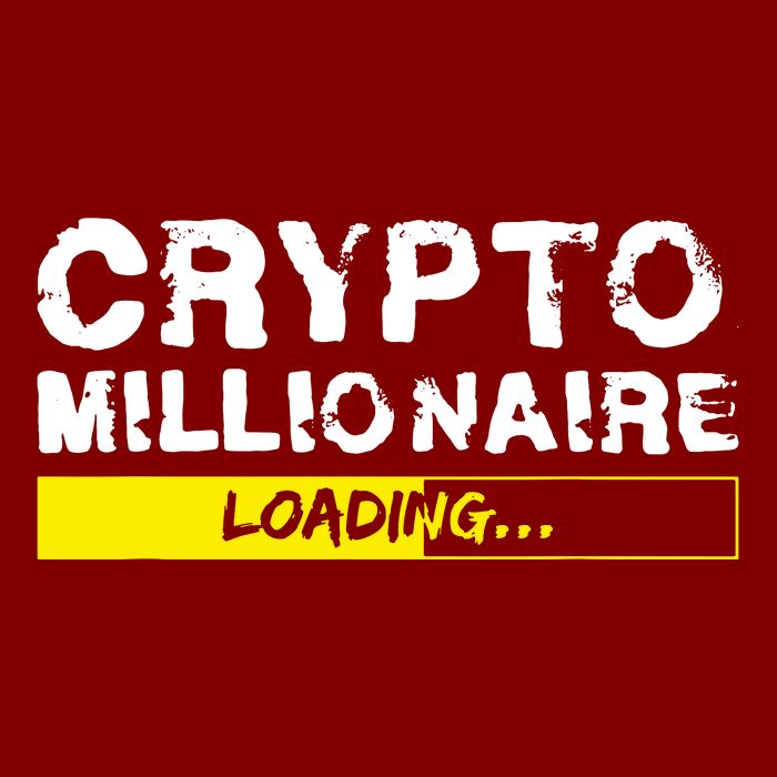 Crypto Millionaire Loading Trucker Hat