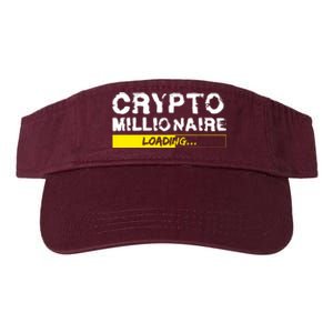 Crypto Millionaire Loading Valucap Bio-Washed Visor