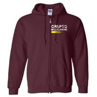 Crypto Millionaire Loading Full Zip Hoodie