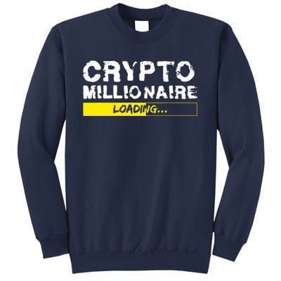 Crypto Millionaire Loading Sweatshirt