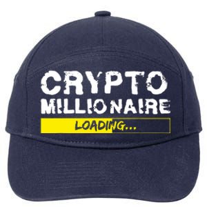 Crypto Millionaire Loading 7-Panel Snapback Hat