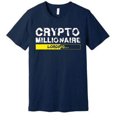 Crypto Millionaire Loading Premium T-Shirt