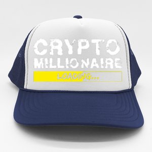 Crypto Millionaire Loading Trucker Hat