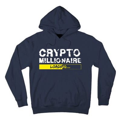 Crypto Millionaire Loading Tall Hoodie