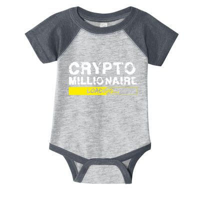Crypto Millionaire Loading Infant Baby Jersey Bodysuit