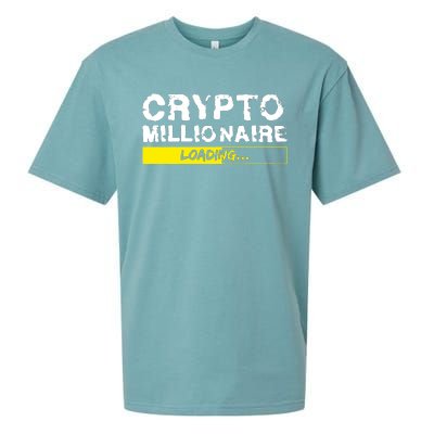 Crypto Millionaire Loading Sueded Cloud Jersey T-Shirt