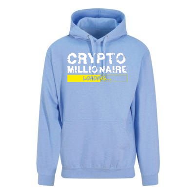 Crypto Millionaire Loading Unisex Surf Hoodie