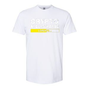 Crypto Millionaire Loading Softstyle CVC T-Shirt