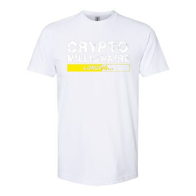 Crypto Millionaire Loading Softstyle CVC T-Shirt