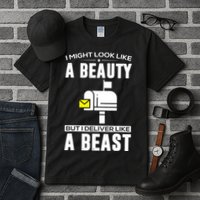 Cute Mail Lady Mail Carrier Postal Worker Tall T-Shirt