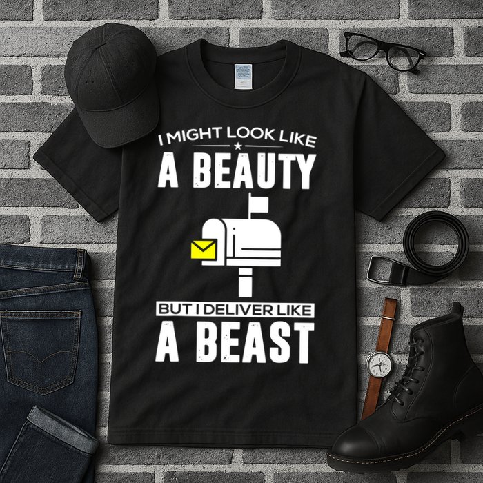 Cute Mail Lady Mail Carrier Postal Worker Tall T-Shirt