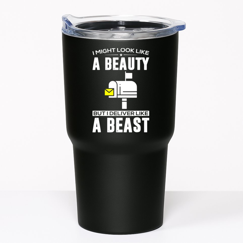 Cute Mail Lady Mail Carrier Postal Worker Tumbler