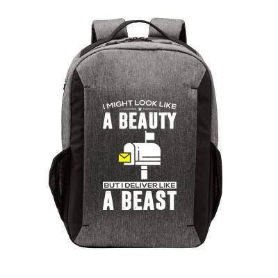 Cute Mail Lady Mail Carrier Postal Worker Vector Backpack