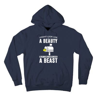 Cute Mail Lady Mail Carrier Postal Worker Tall Hoodie