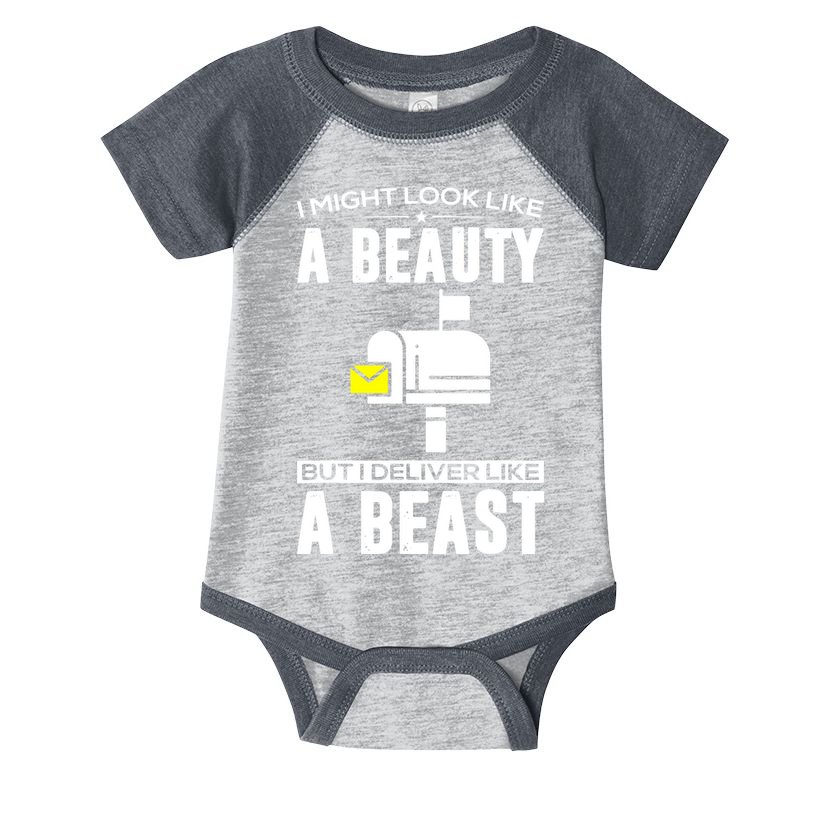 Cute Mail Lady Mail Carrier Postal Worker Infant Baby Jersey Bodysuit