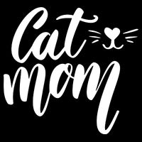 Cat Mom Lover Cute Gift Drawstring Bag