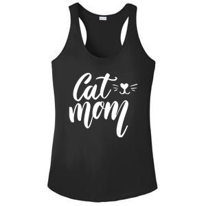 Cat Mom Lover Cute Gift Ladies PosiCharge Competitor Racerback Tank