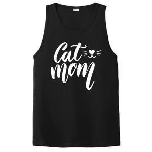 Cat Mom Lover Cute Gift PosiCharge Competitor Tank