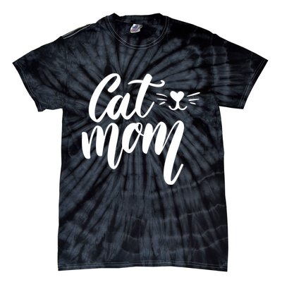 Cat Mom Lover Cute Gift Tie-Dye T-Shirt