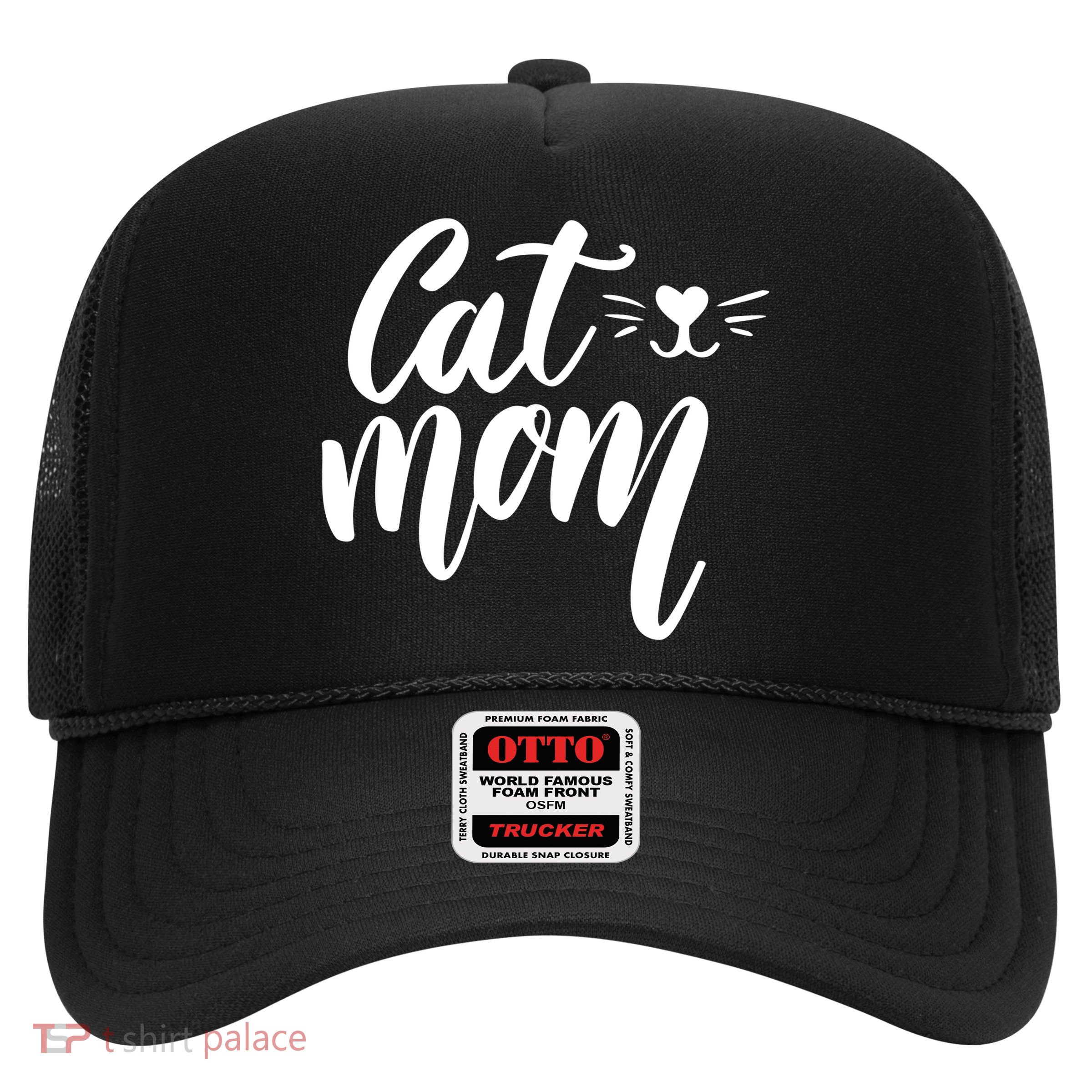 Cat Mom Lover Cute Gift Trucker Hat