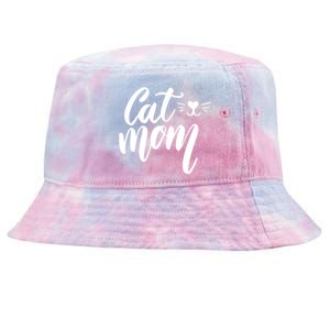 Cat Mom Lover Cute Gift Tie-Dyed Bucket Hat