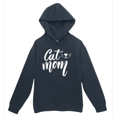 Cat Mom Lover Cute Gift Urban Pullover Hoodie