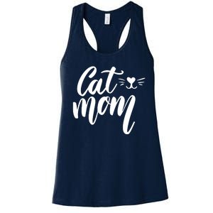 Cat Mom Lover Cute Gift Women's Racerback Tank