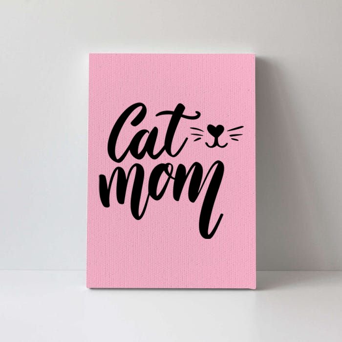 Cat Mom Lover Cute Gift Canvas