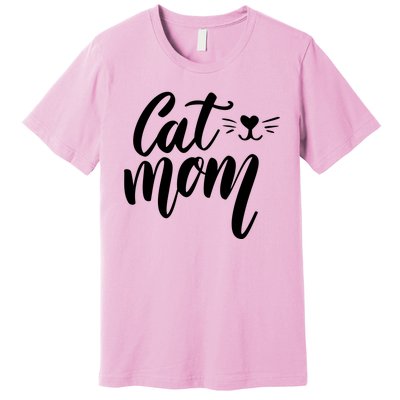 Cat Mom Lover Cute Gift Premium T-Shirt