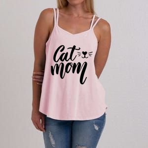 Cat Mom Lover Cute Gift Women's Strappy Tank