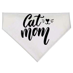 Cat Mom Lover Cute Gift USA-Made Doggie Bandana