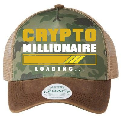 Crypto Millionaire Loading Legacy Tie Dye Trucker Hat