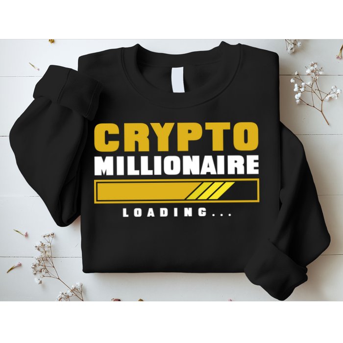 Crypto Millionaire Loading Sweatshirt